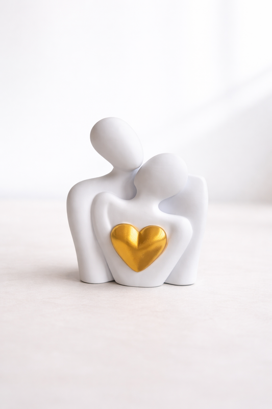 Jouw gezin - koppel met gouden hart