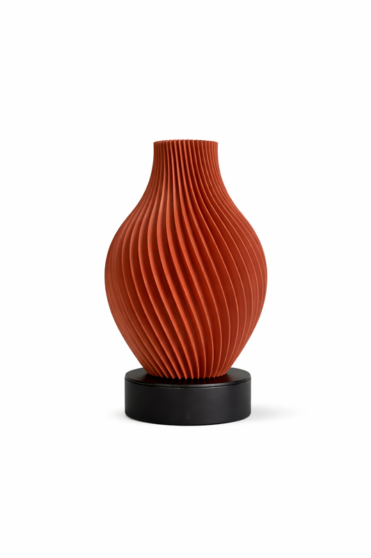 Spiraalvaas - mat bruin