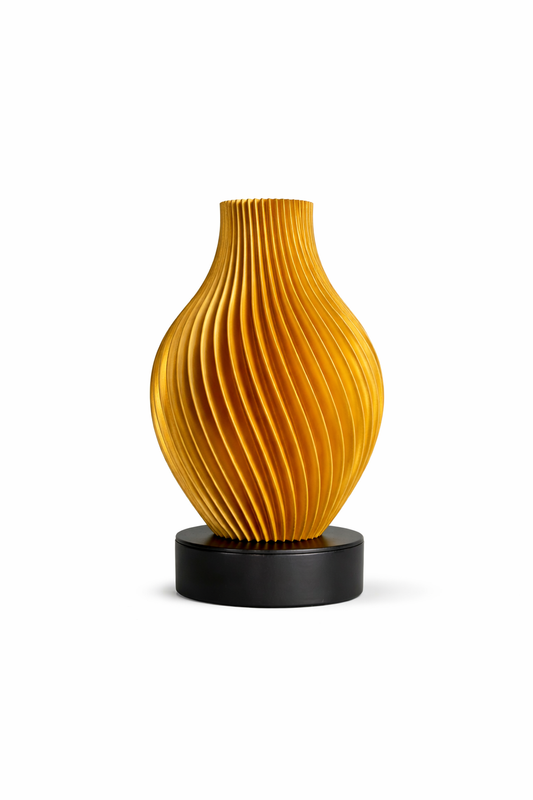 Spiraalvaas - mat goud